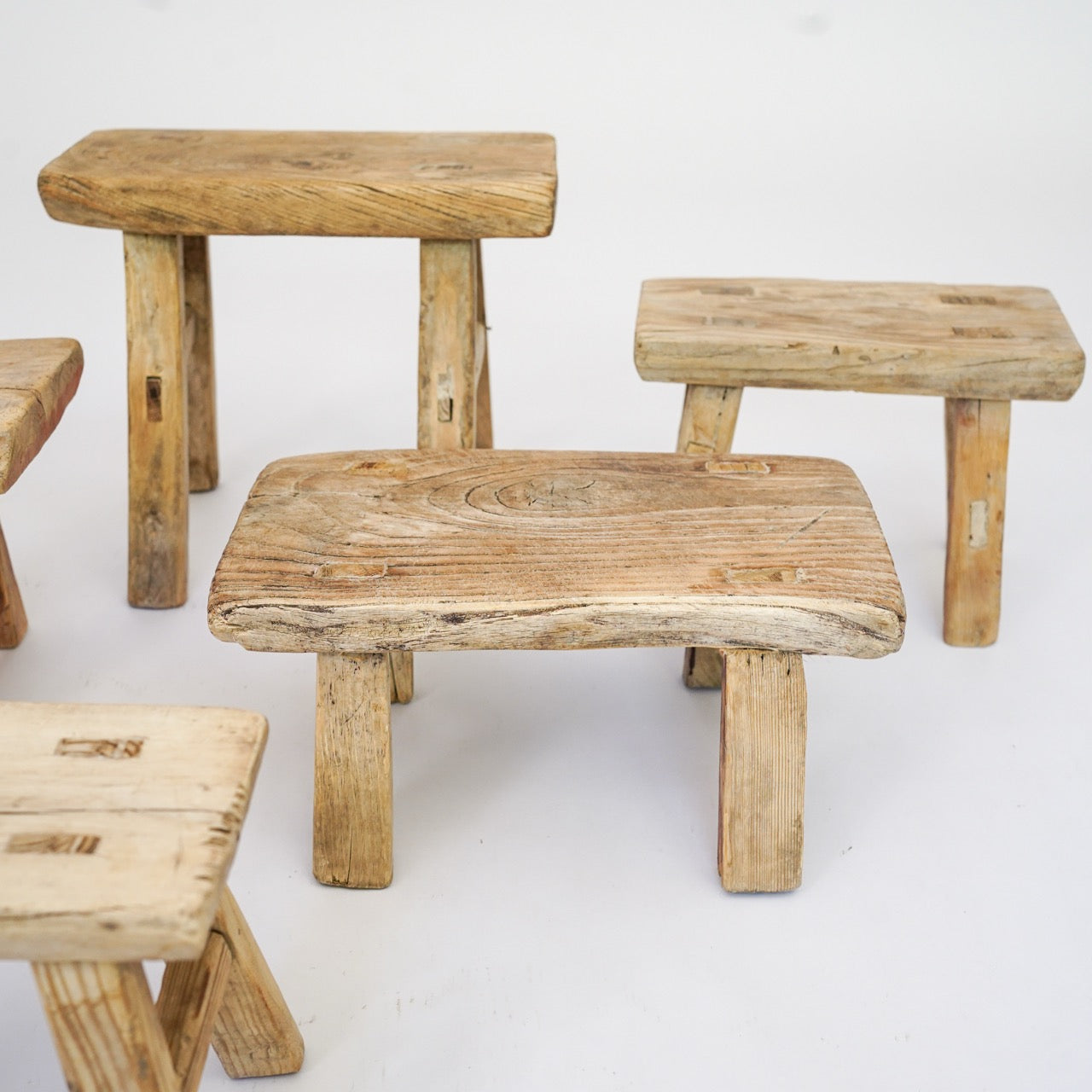 Rustic Mini/Medium Stools