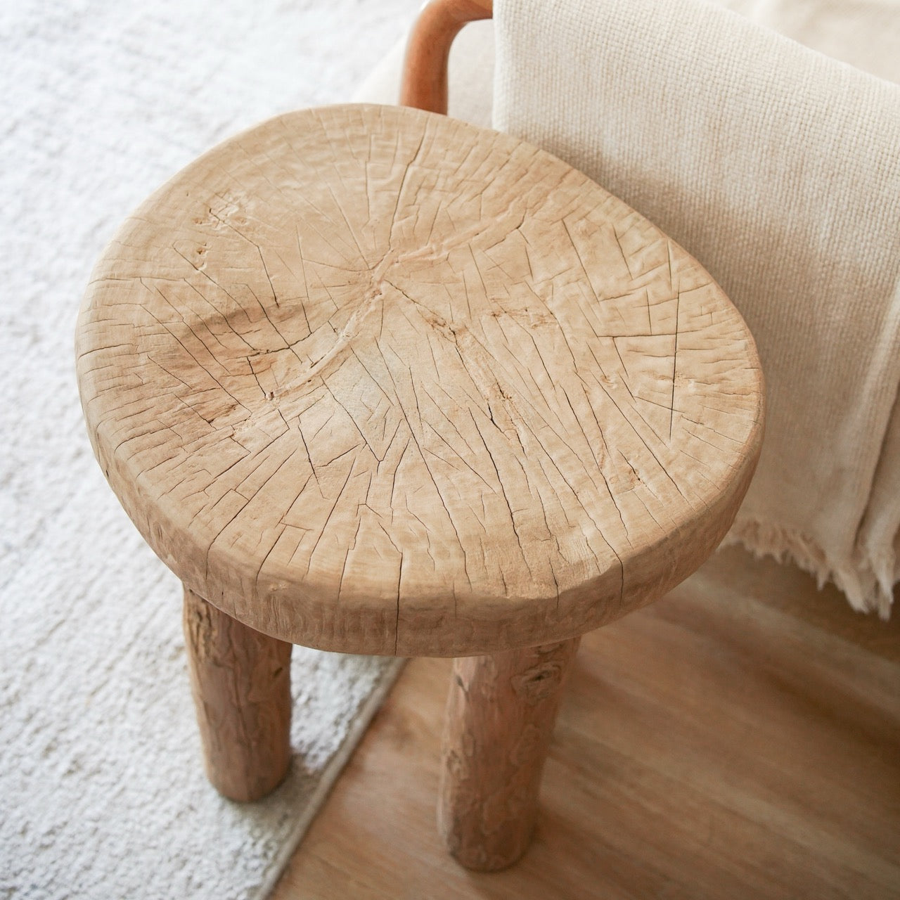 Rustic End Table