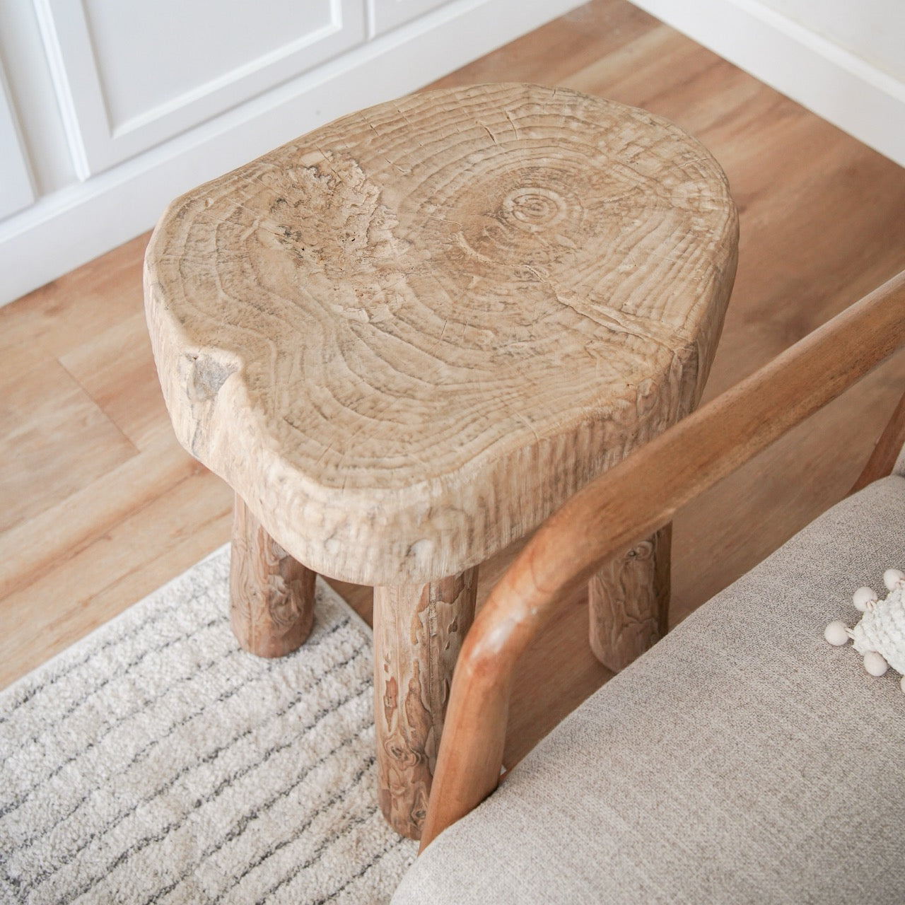 Rustic End Table