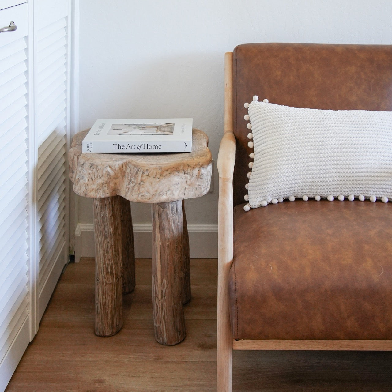 Rustic End Table