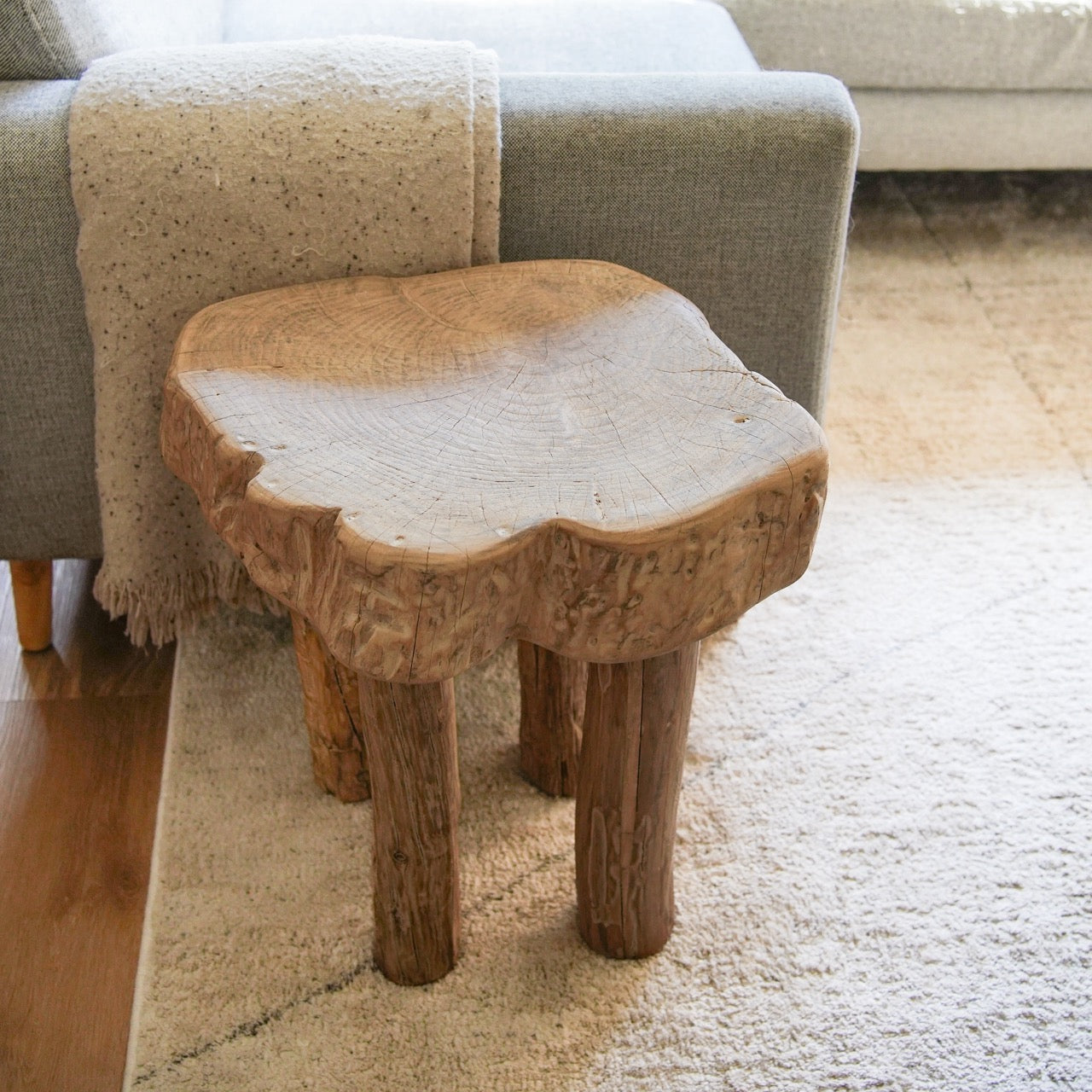 Rustic End Table