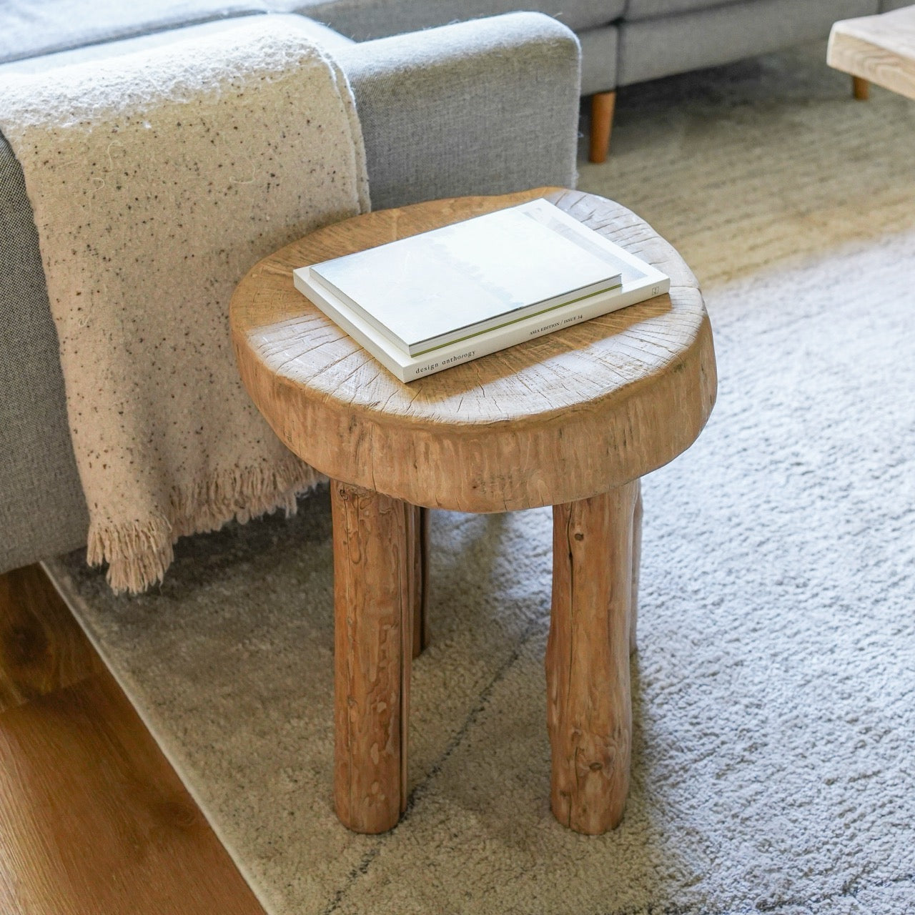 Rustic End Table