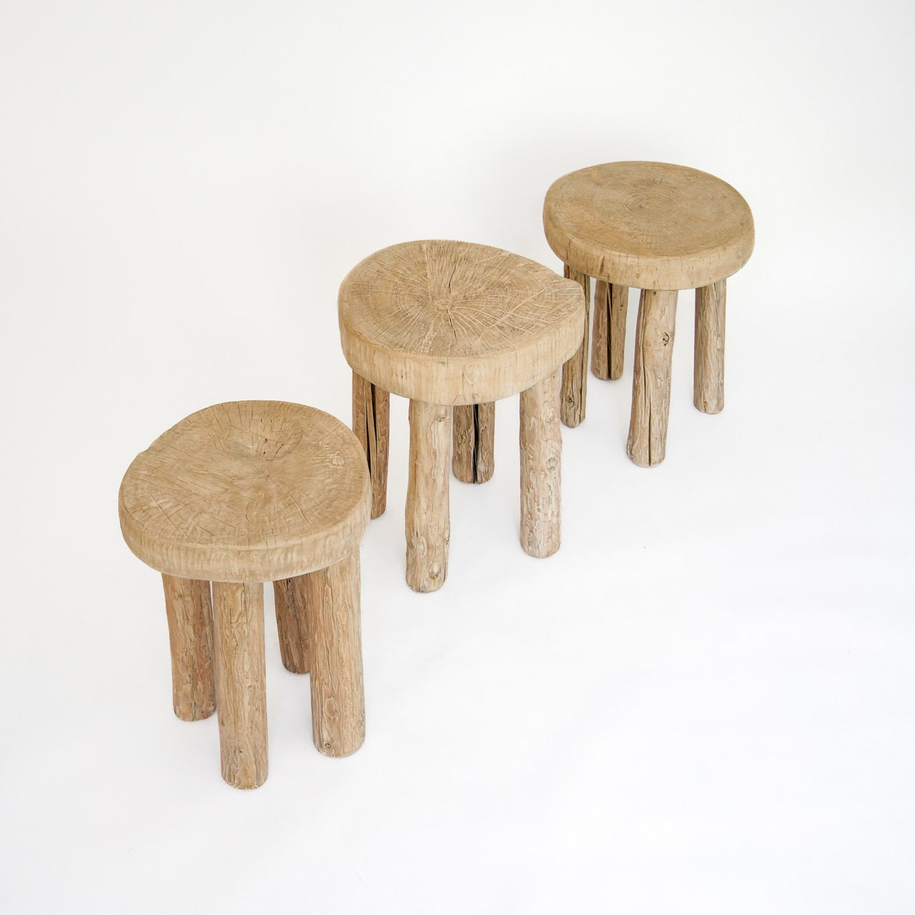 Rustic End Table