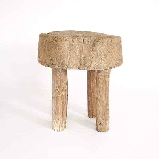 Rustic End Table (Thicker Tabletop)