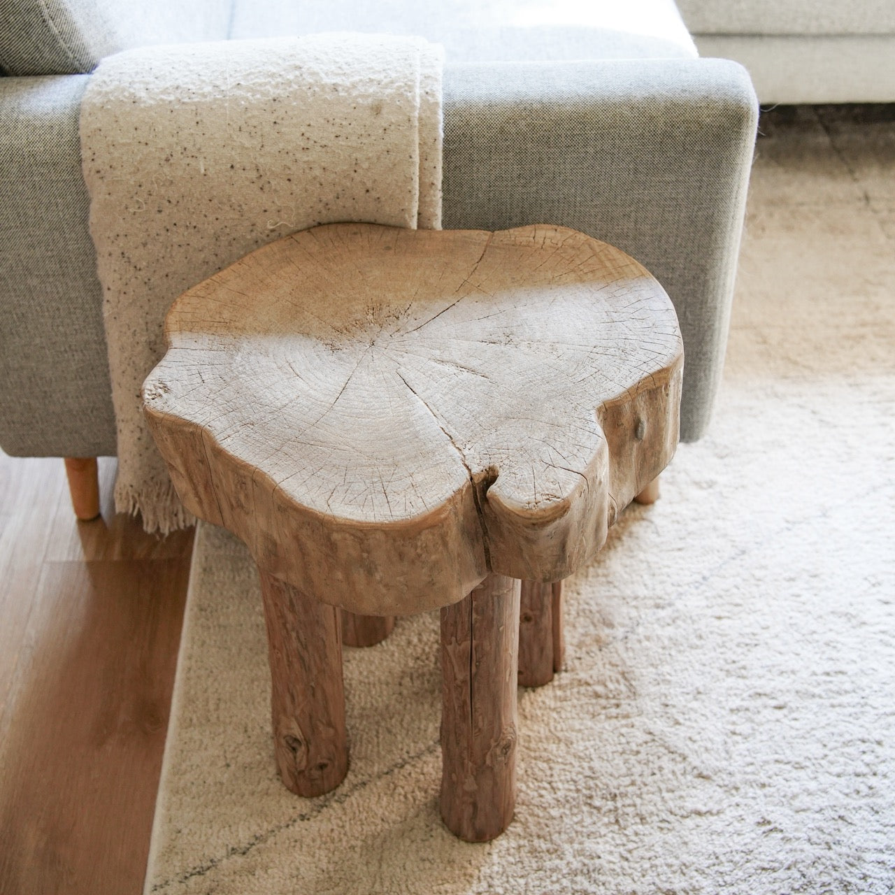 Rustic End Table