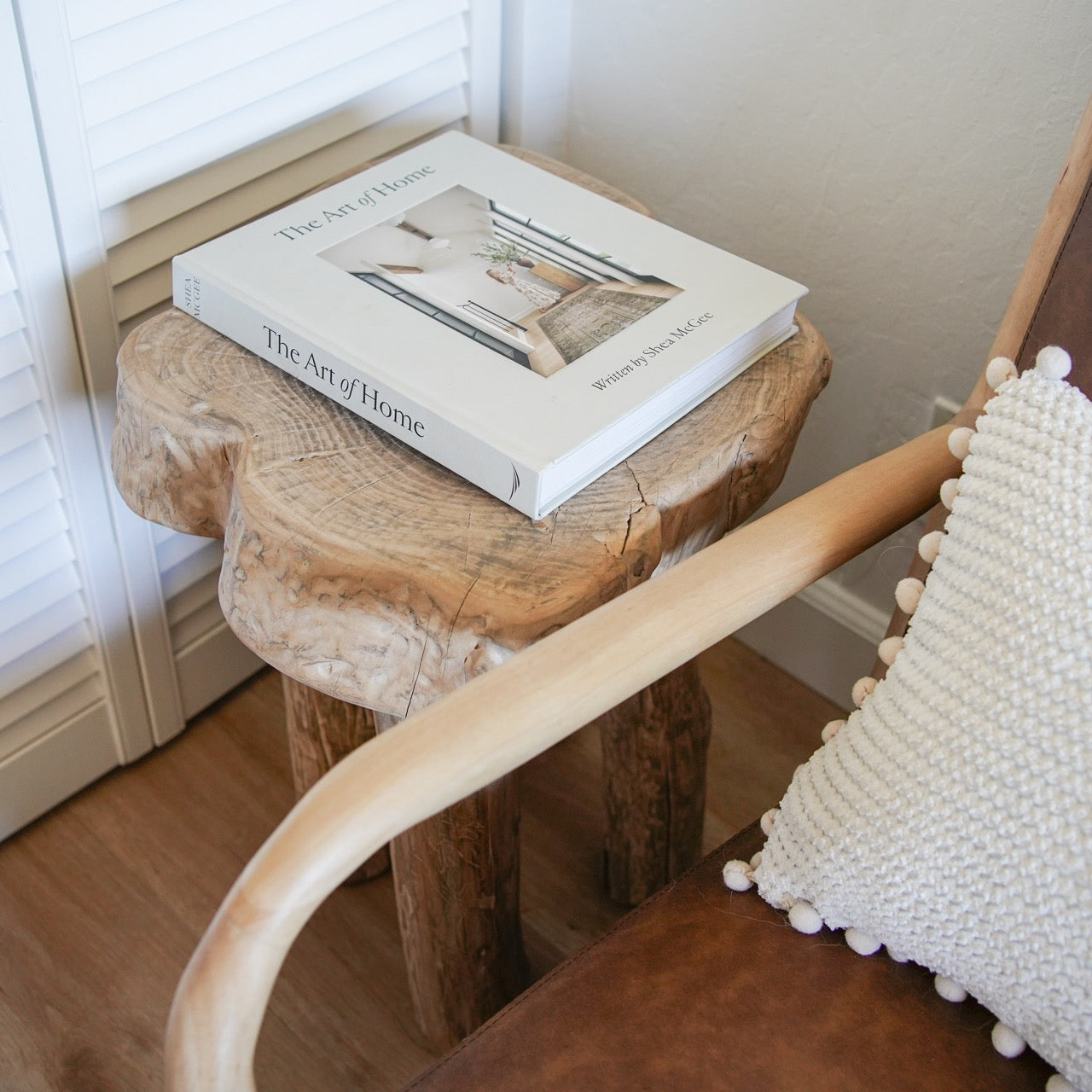 Rustic End Table