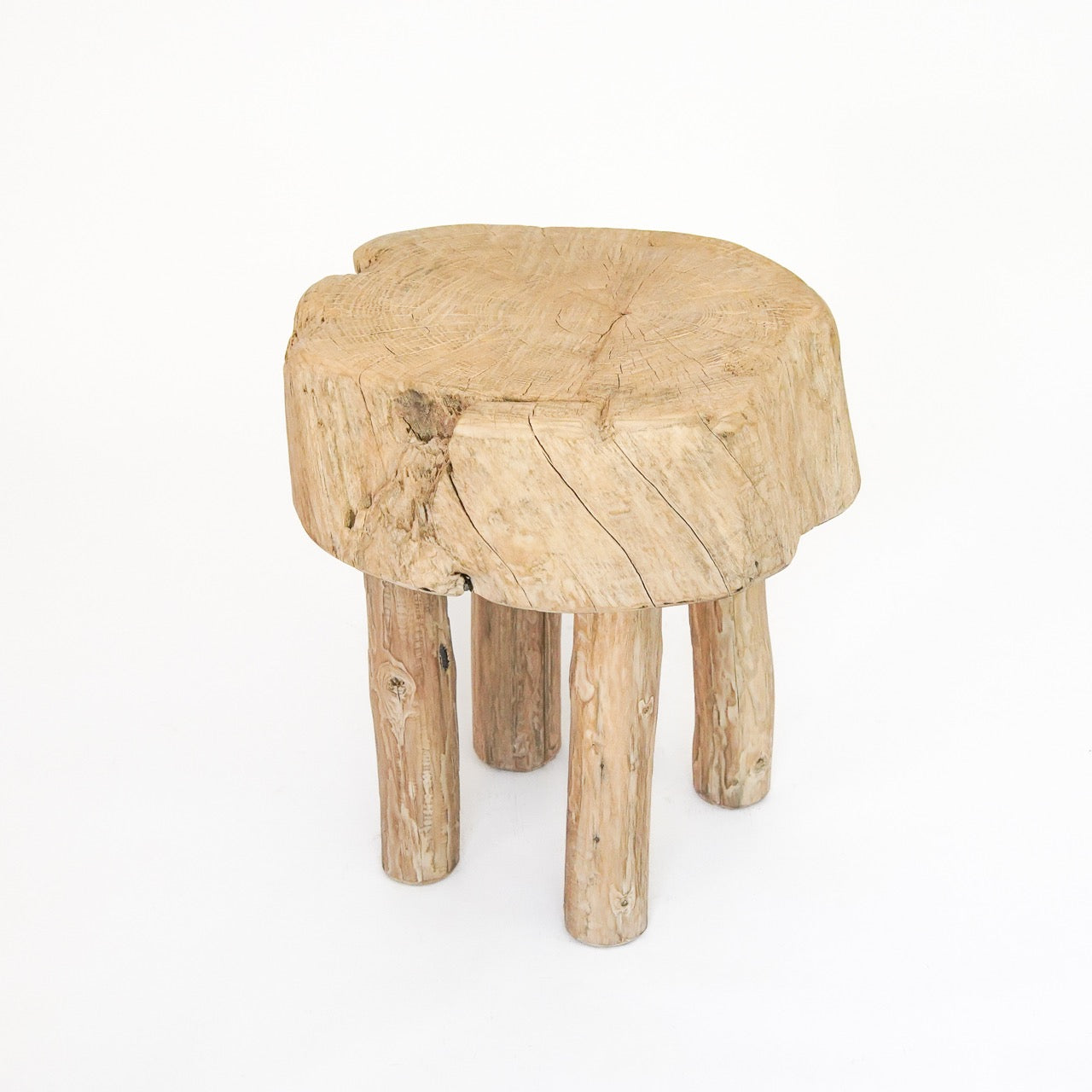 Rustic End Table (Thicker Tabletop)