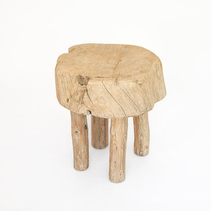 Rustic End Table (Thicker Tabletop)